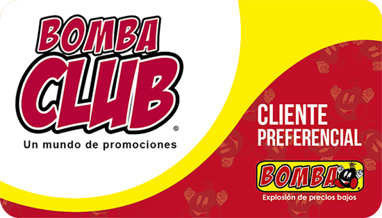 tarjeta bomba club